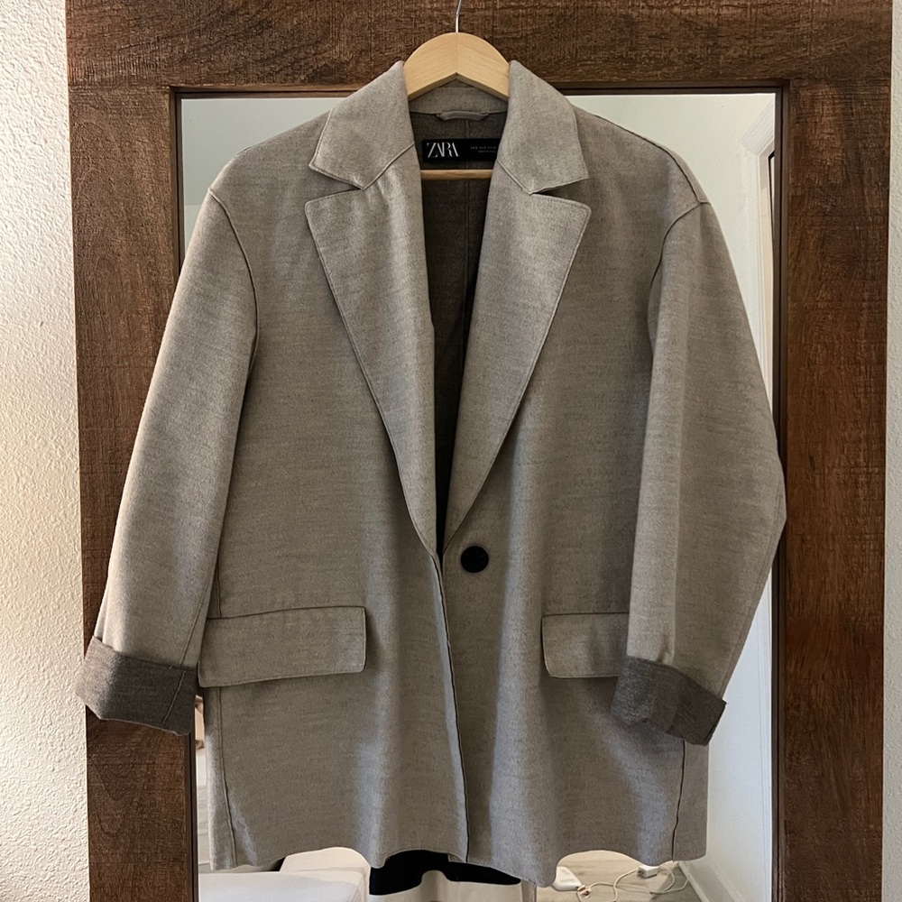 Zara gray blazer